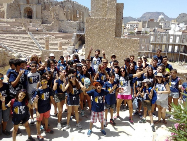 En el teatro romano